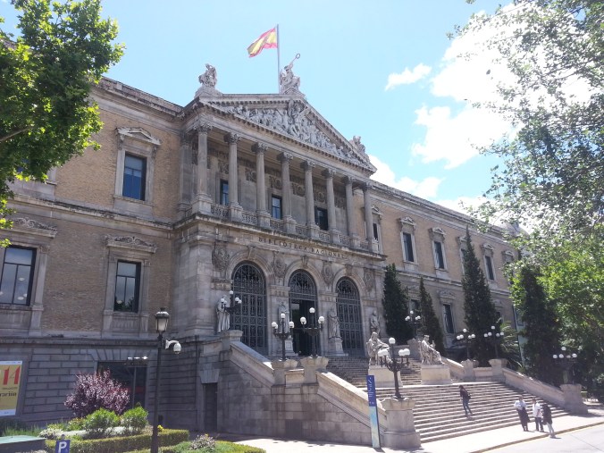 Biblioteca Nacional Madrid