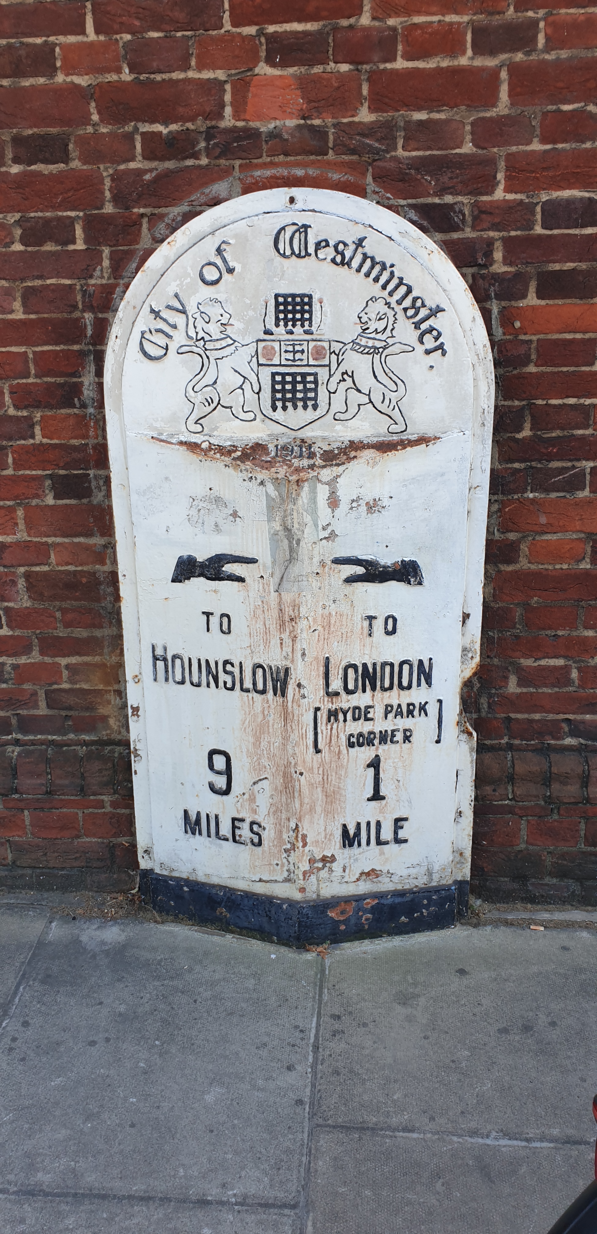 Mile marker